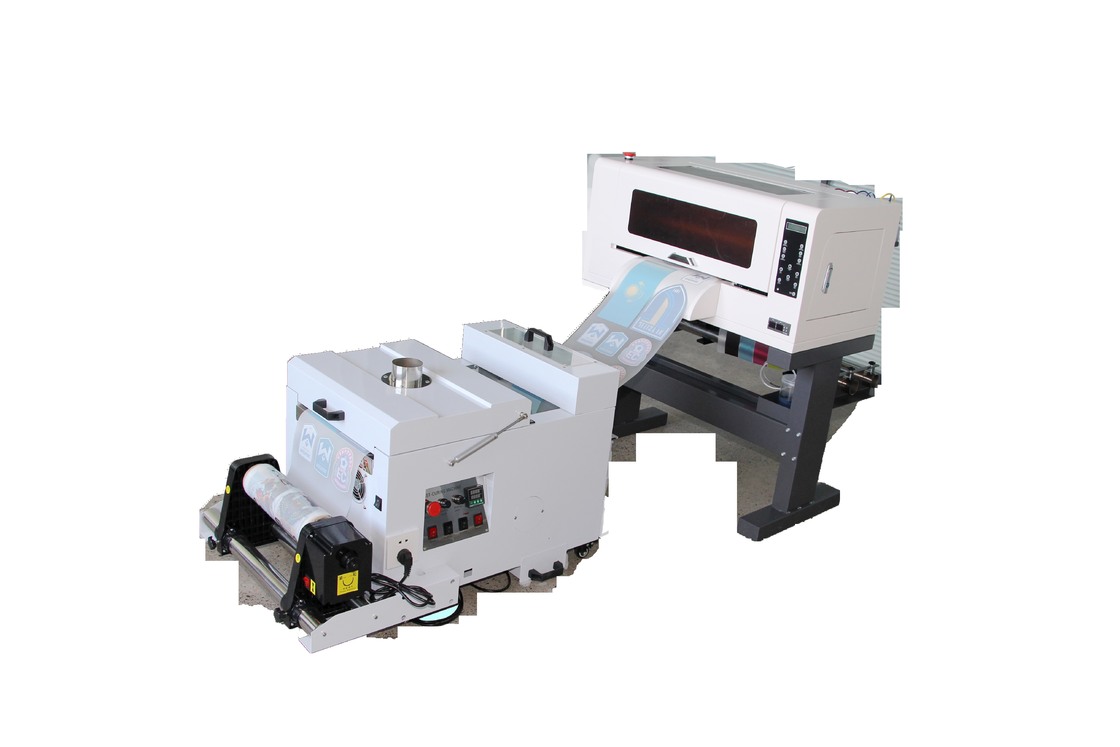 JN-300 Pro + A3 Powder Shaker 300mm Wide Mini DTF Printer with Dual EPSON F1080 Print Heads and High Speed 5sqm/h for PET Film Printing