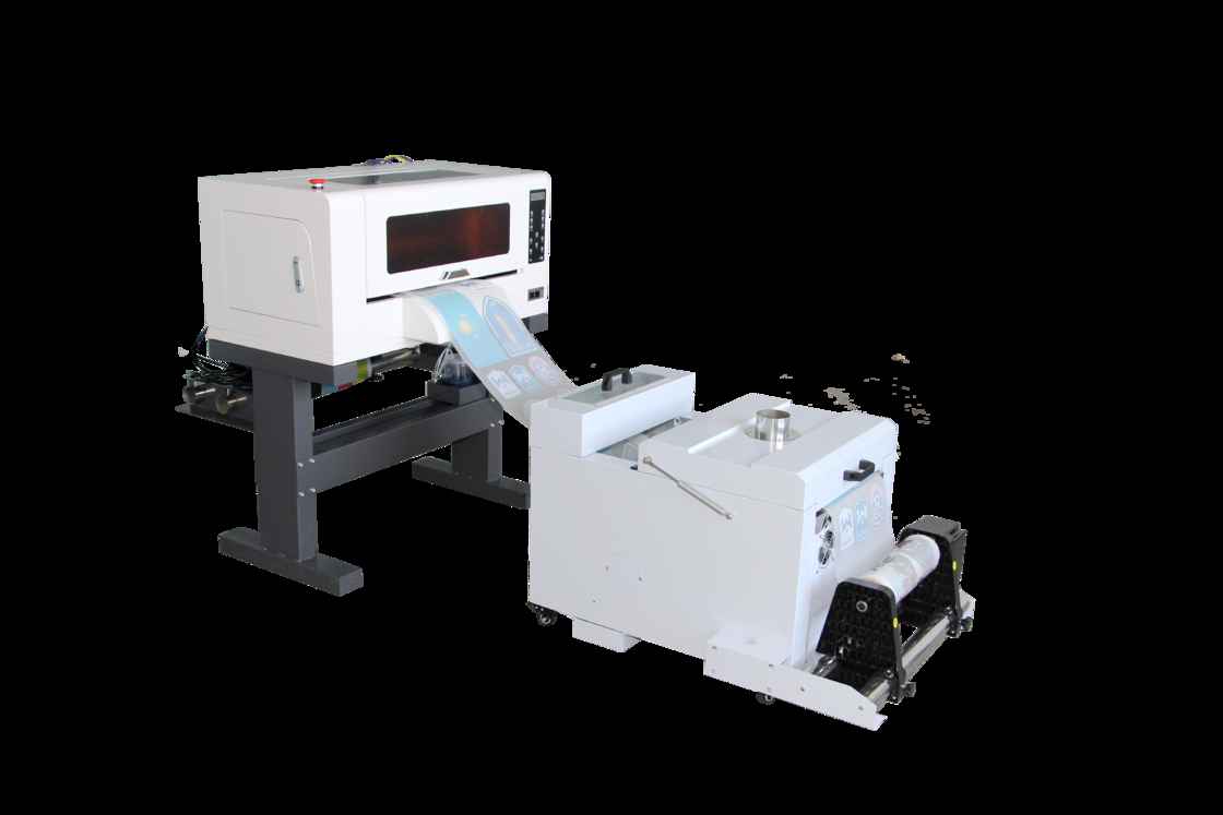 JN-300 Pro + A3 Powder Shaker 300mm Wide Mini DTF Printer with Dual EPSON F1080 Print Heads and High Speed 5sqm/h for PET Film Printing