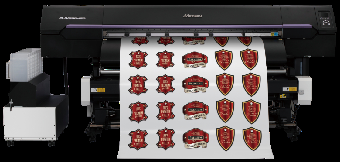 Mimaki 330 Series High-Speed Eco Solvent Inkjet Printer with Integrated XY Slitter and 1300/1600mm Width