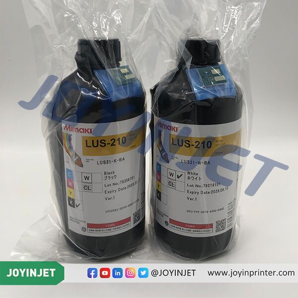 Original Mimaki LUS-210 UV Ink 1000ml Bottle Low Odor Scratch Resistant UV Ink UV Curable Ink for Mimaki UCJV150 UCJV300 UCJV330 Printers