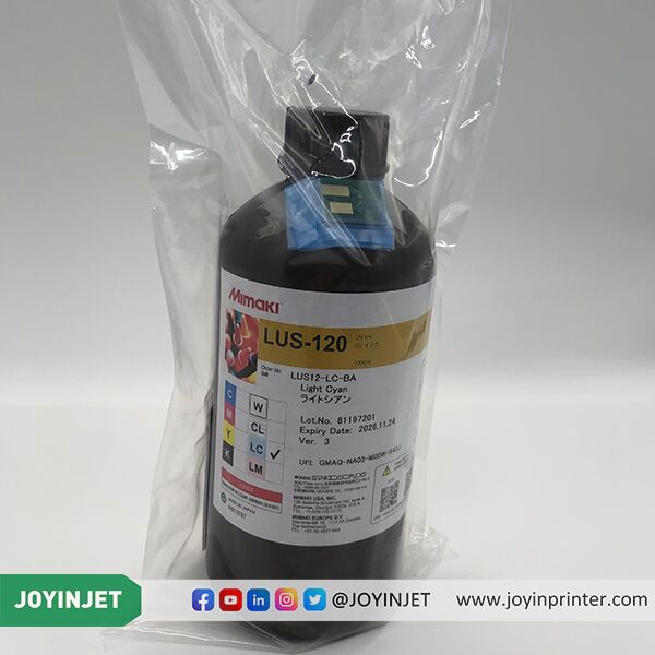 Original Mimaki LUS-120 UV-LED Ink for High-Speed Roll-to-Roll Production
