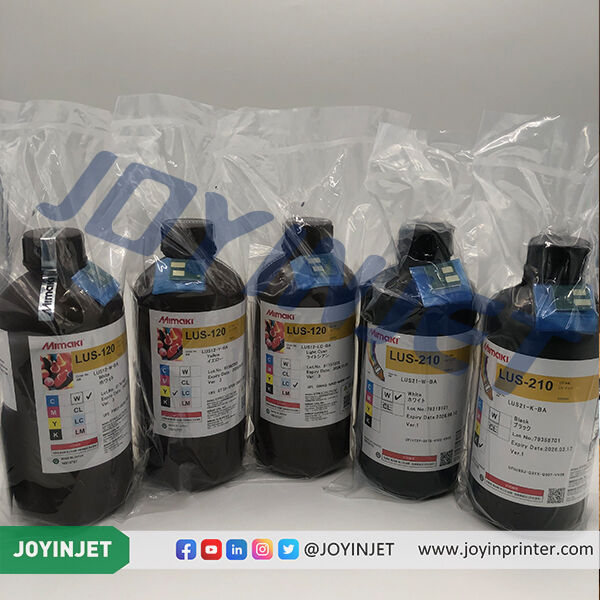 Original Mimaki LUS-120 UV Curable Ink 1000ml Bottle With Chip, LC LM C M Y K W CL, For UJF-3042MKII UJF-6042MKII JFX200 JFX500 SIJ-320 UV Printer