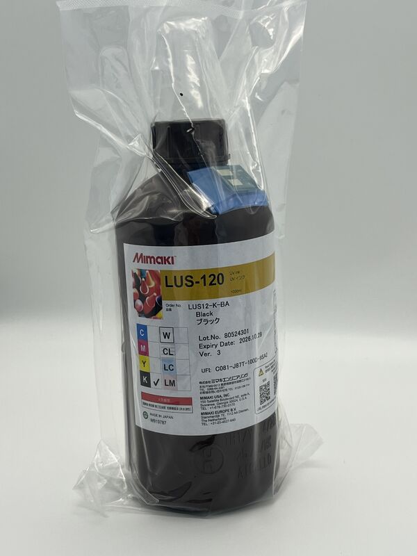 Mimaki UV Ink 1 Liter Bottle Original Brand New 100% LUS-120  Original Mimaki Ink with Chip for Mimaki Printer 1000ml