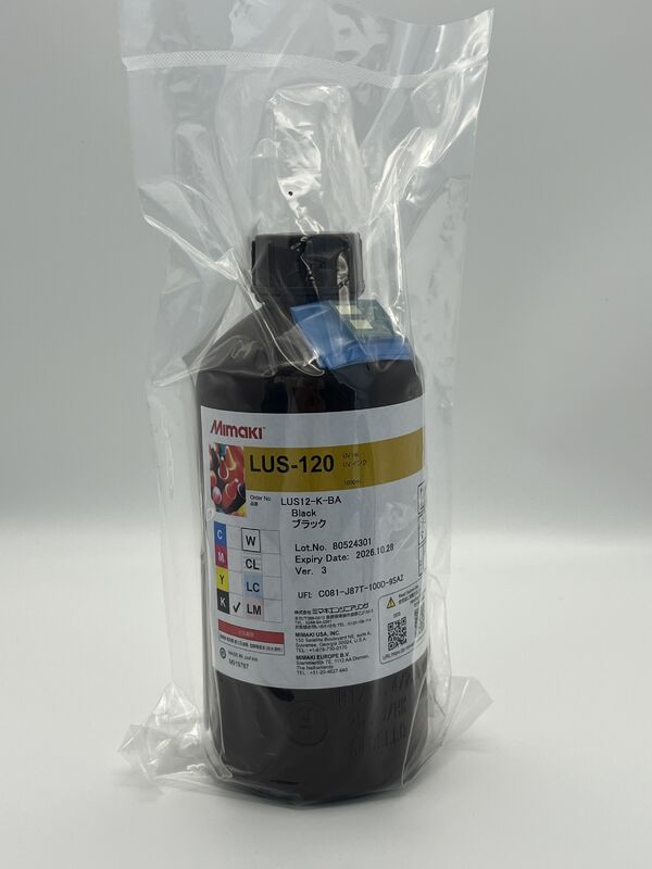 Mimaki UV Ink 1 Liter Bottle Original Brand New 100% LUS-120  Original Mimaki Ink with Chip for Mimaki Printer 1000ml