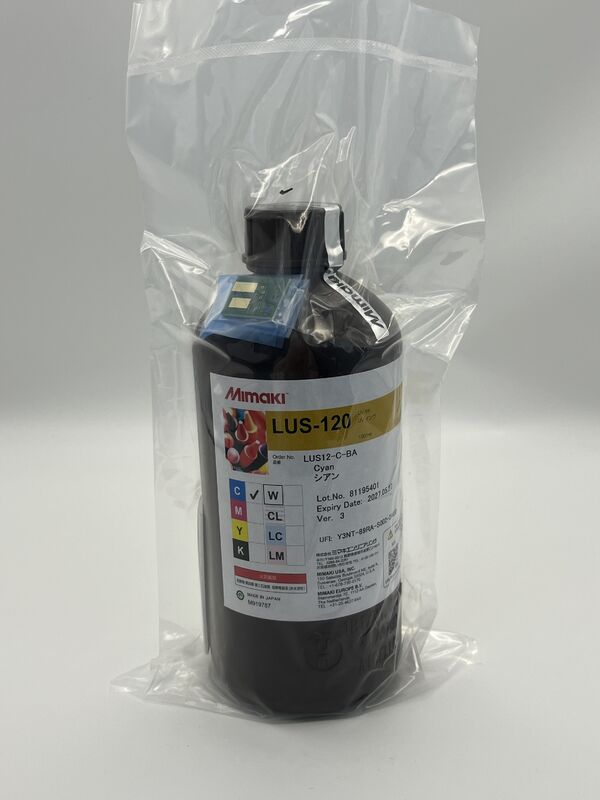 Mimaki UV Ink 1 Liter Bottle Original Brand New 100% LUS-120  Original Mimaki Ink with Chip for Mimaki Printer 1000ml