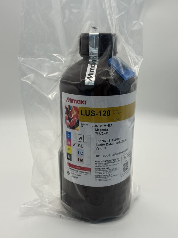 Mimaki UV Ink 1 Liter Bottle Original Brand New 100% LUS-120  Original Mimaki Ink with Chip for Mimaki Printer 1000ml