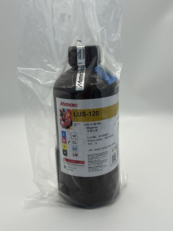 Mimaki UV Ink 1 Liter Bottle Original Brand New 100% LUS-120  Original Mimaki Ink with Chip for Mimaki Printer 1000ml