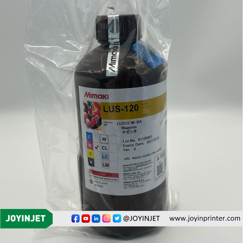Original Brand New 100% LUS-120 M Original Mimaki Ink with Chip for Mimaki  Printer 1000ml