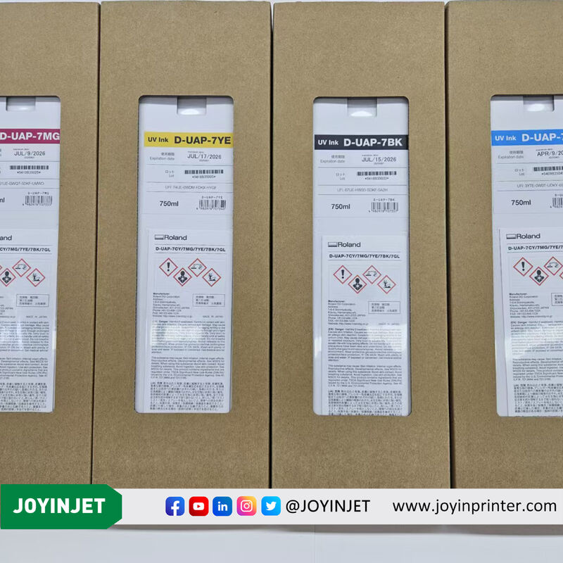 Original Roland UV Ink D-UAP-7 for DTF Printers - UV Curable High-Quality Ink