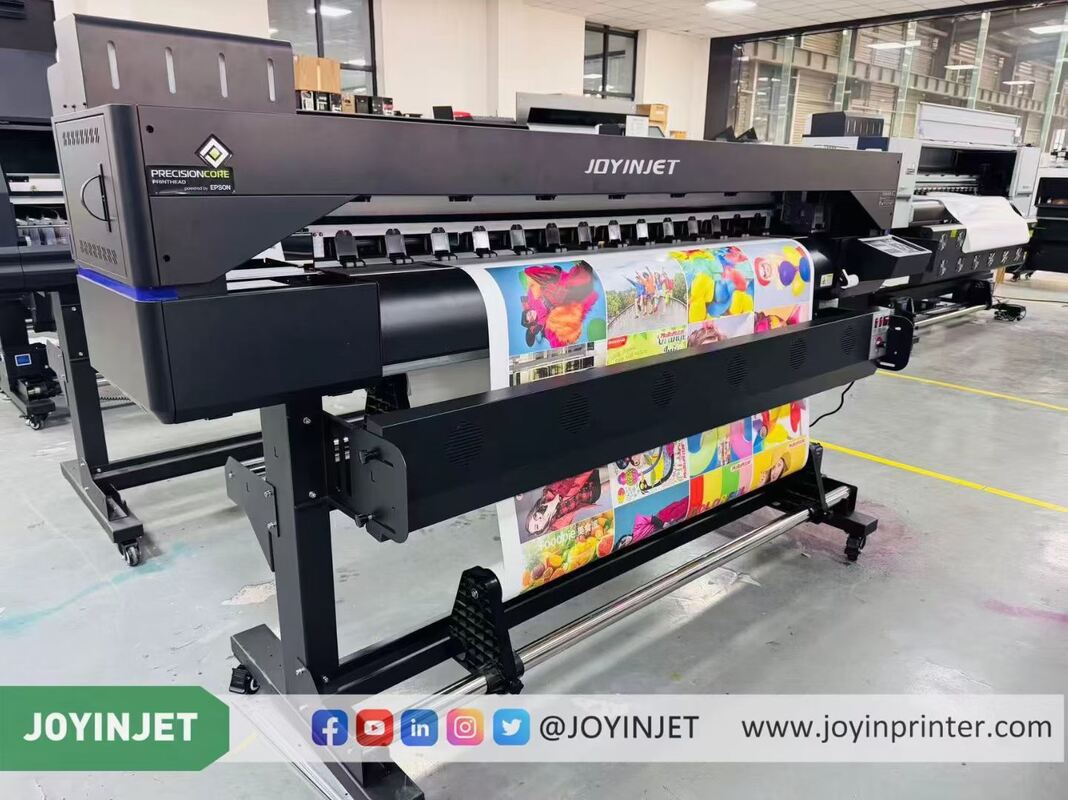 JOYINJET JN-1601E/JN-1801E Eco Solvent Inkjet Printer with Epson I3200-A1/E1 Print Head, 1600/1850mm Wide, Multi-Ink Compatibility