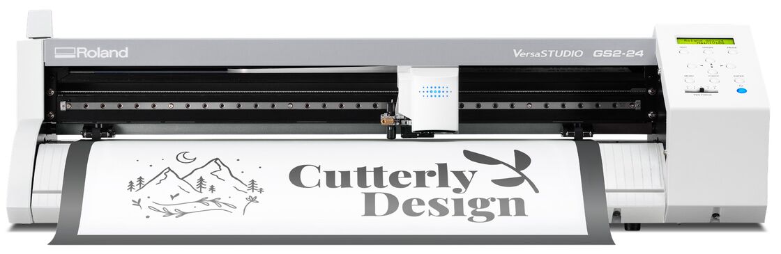 Roland VersaSTUDIO GS2-24 24-inch High Precision Vinyl Cutter Plotter with Wide Compatibility for Vinyl and Heat Transfer
