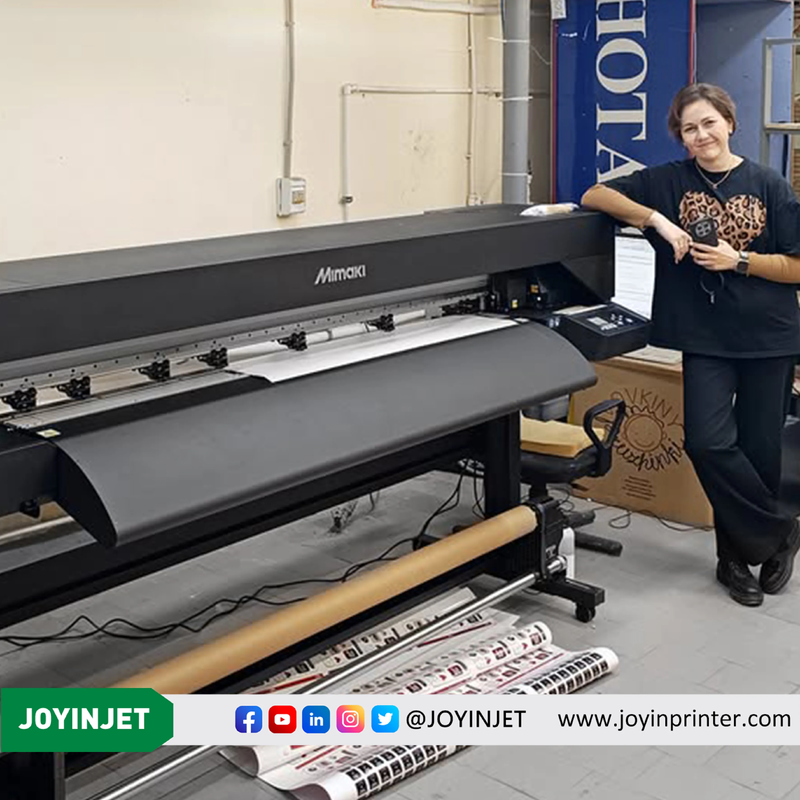 MIMAKI CJV200-160 With one Epson 3200 heads print and cut eco solvent printer