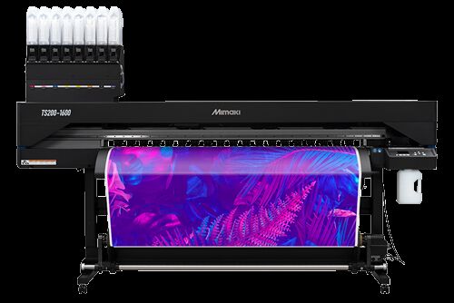 Mimaki TS200-1600 Dye Sublimatieprinter met 1610mm breedte, 4/8 kleureninktsets en 70,0 m²/u printsnelheid