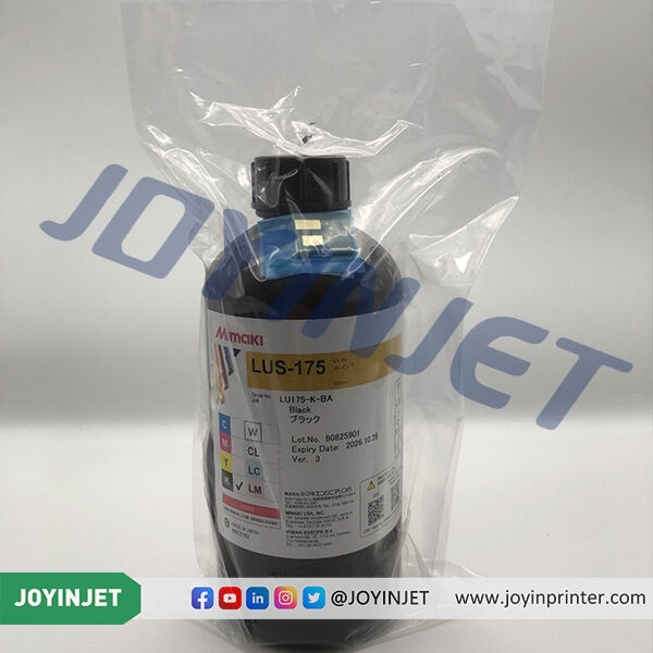 Original Mimaki LUS-175 UV Curable Ink 1000ml Bottle With Chip, C M Y K W