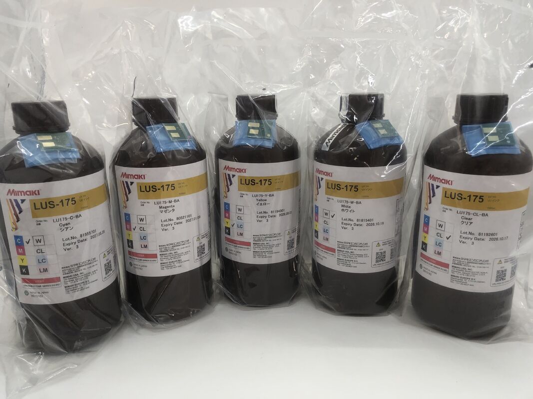 Mimaki LUS-175 Genuine Original UV Curable Ink with Fast Curing & Durable Performance for Industrial Printers