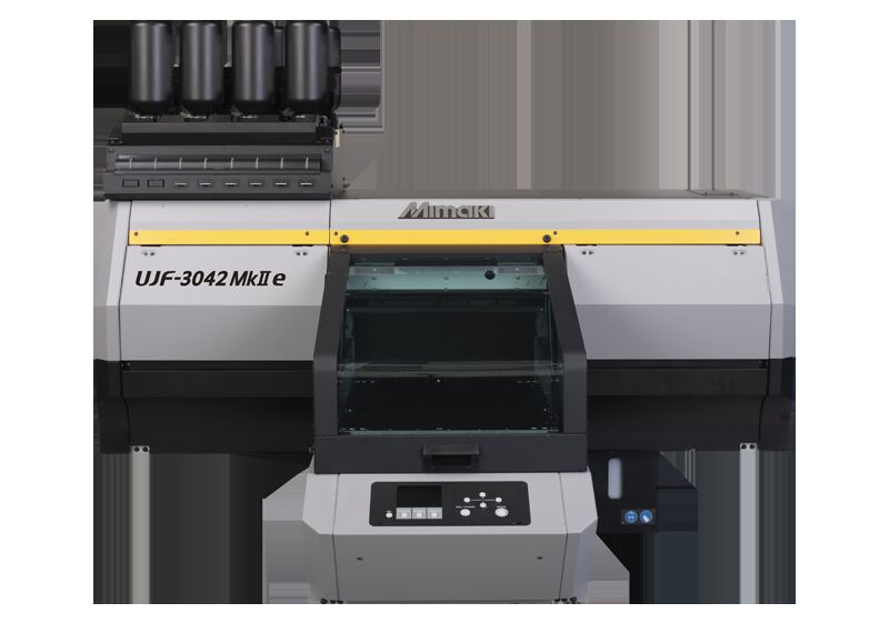 Mimaki UJF-3042MkII e UV Flatbed Printer with 1200x1200dpi Resolution and 300mm Width for High-Definition Printing