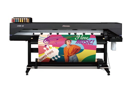 Mimaki 200 Series Eco Solvent Inkjet Printer - GREENGUARD Gold Certified, Cloud-Connected Sign Making Machine with 22.0㎡/h Print Speed
