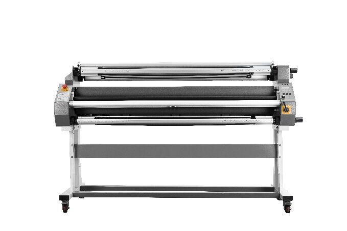 JOYINJET JN-1700-D4 Roll-to-Roll Laminator with 1630mm Width, Pneumatic Lifting & Heat-Assisted Top Roller for Wide-Format Signage