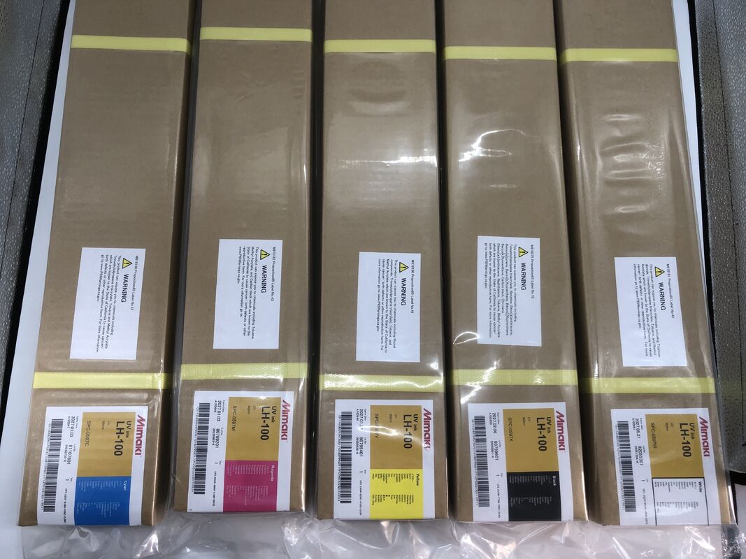 Genuine Mimaki Quality LH-100 UV Curable Ink Cartridges with Instant-Dry UV Technology for Vibrant & Durable Prints