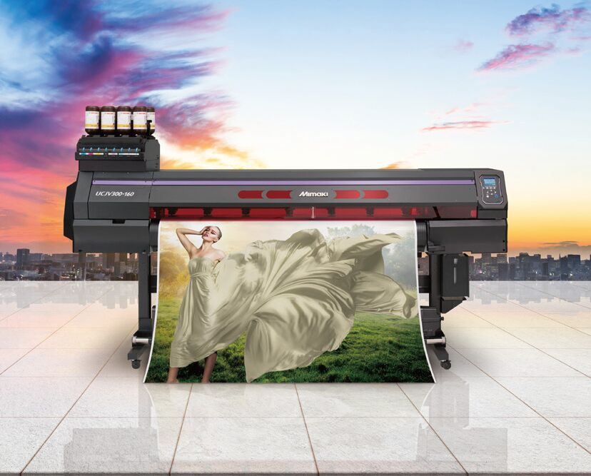 Factory Direct Sale Mimaki UCJV300-160 UV Printer & Cutter with 160mm Width for DTF Printing