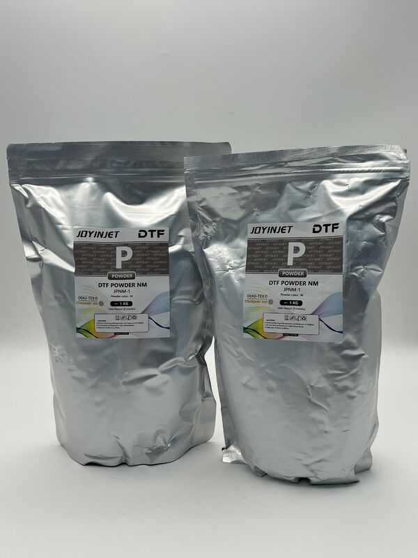 JOYINJET Premium DTF Hot Melt Adhesive Powder – 50+ Wash Cycles, 150μm Ultra-Fine Particles, OEKO-TEX Certified for DTF Printing