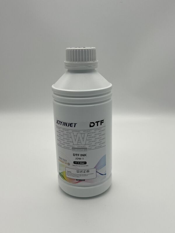 JOYINJET Premium DTF White Ink & Cleaning Liquid (1L) – High Opaque Coverage, 50+ Wash Cycles, Fast Ink Dissolution for Epson-Based DTF Printers