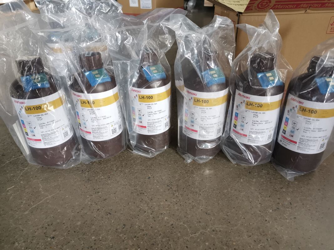 Mimaki LH-100 UV Curable Ink with Instant-Cure UV Technology, Versatile Color Options, and Durable High-Adhesion Output