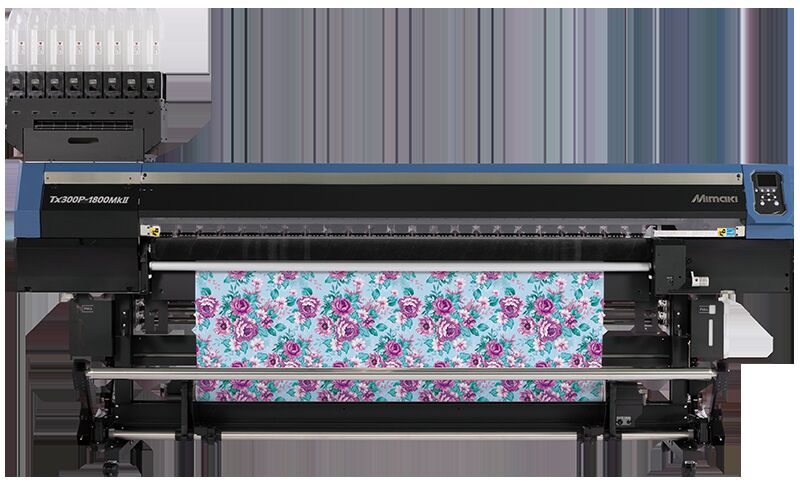 Mimaki Tx330-180 Dye Sublimation with 1440dpi Resolution, 320mm Width with CMYK+W Color Configuration
