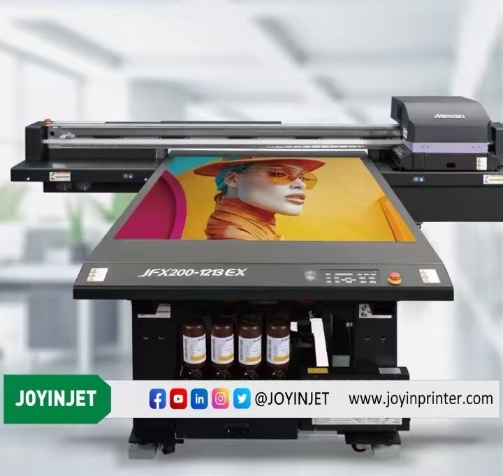 미마키 JFX200-1213EX 25m2/h 최대 속도, 1270×1300mm 인쇄 영역 및 멀티 잉크 호환성