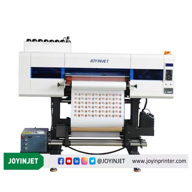 JOYINJET JN-603U UV DTF Printer with 3x EPSON 13200-U1 Heads, 600mm Wide, CMYK+W+Varnish+Foil Varnish for Multi-Surface Transfer