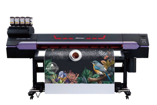Mimaki UCJV330-130/160 LED-UV Printer with 2.5D Emboss Print Gloss/Matte Finish and Eco-Friendly Ink for High-Profit Sign Graphics