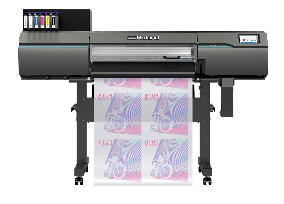 Roland TY-300 Ticari Sınıflı Yüksek Çözünürlüklü Doğrudan Film Baskı için DTF Yazıcısı