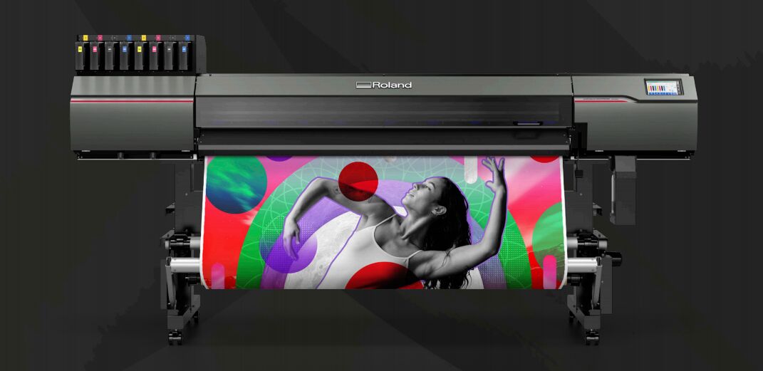 Roland DGXPRESS UG-642 64-inch UV LED Print & Cut Machine with High-Definition Print and Eco-UV Inks