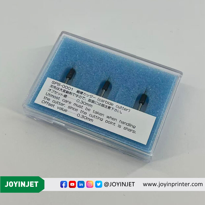 Original Mimaki SPB-0001 Swivel Cutting Blade (3 pcs) for Vinyl & PVC Sheets - 30° Angle, 0.3mm Offset.