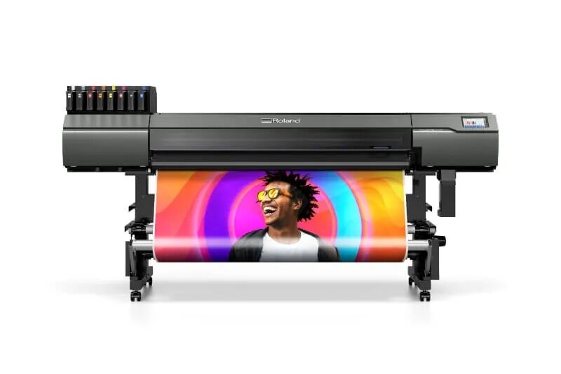 Roland TrueVIS LG-640 64-inch UV-LED Print & Cut Machine with Eco-UV Inks and High-Definition Print