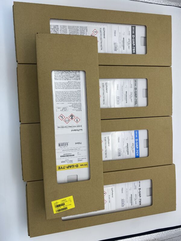 Original Roland D-UAP-7 Series 750ml UV Curable Ink Cartridge for VersaUV Printers
