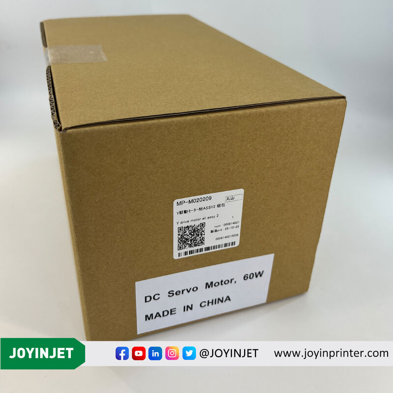 Genuine Mimaki MP-M020209 X-Axis Servo Motor Assembly - High-Precision Feeding Drive Motor for Mimaki JV300-160 Plus, CJV300 Plus, and TS300P Series Large Format Printers.