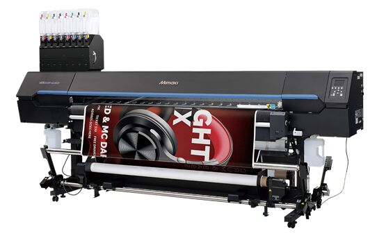 Mimaki Tx300P-1800 MkII Industrial Hybrid Textile Printer: The Dual-Core Solution Combining Direct-to-Textile and Dye Sublimation on a Single Platform.