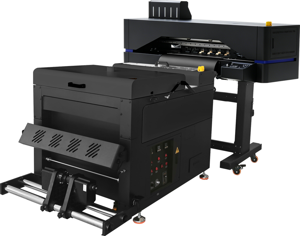 JN-703 DTF Printer with 3200DPI Resolution and 3PC EPSON I3200-A1 Print Heads + BH2-8 Powder Shaker