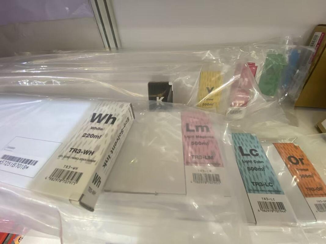 Original Roland TrueVIS TR3 Eco Solvent Ink Cartridge, Color 500ml / White 220ml, For VG4-640 VG4-540 XG-640 Printer