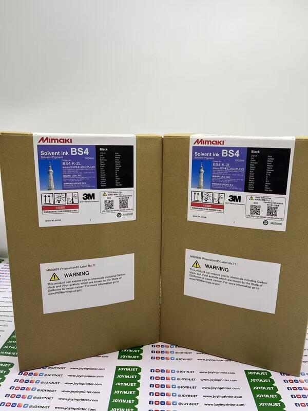 Original Mimaki BS4 Eco Solvent Ink 2L Bag, CMYK, For Mimaki CJV150 CJV300 JV150 JV300 JV330 Eco Solvent Printer