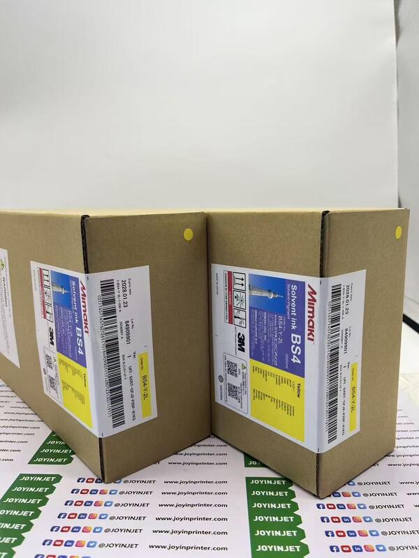 Original Mimaki BS4 Eco Solvent Ink 2L Bag, CMYK, For Mimaki CJV150 CJV300 JV150 JV300 JV330 Eco Solvent Printer