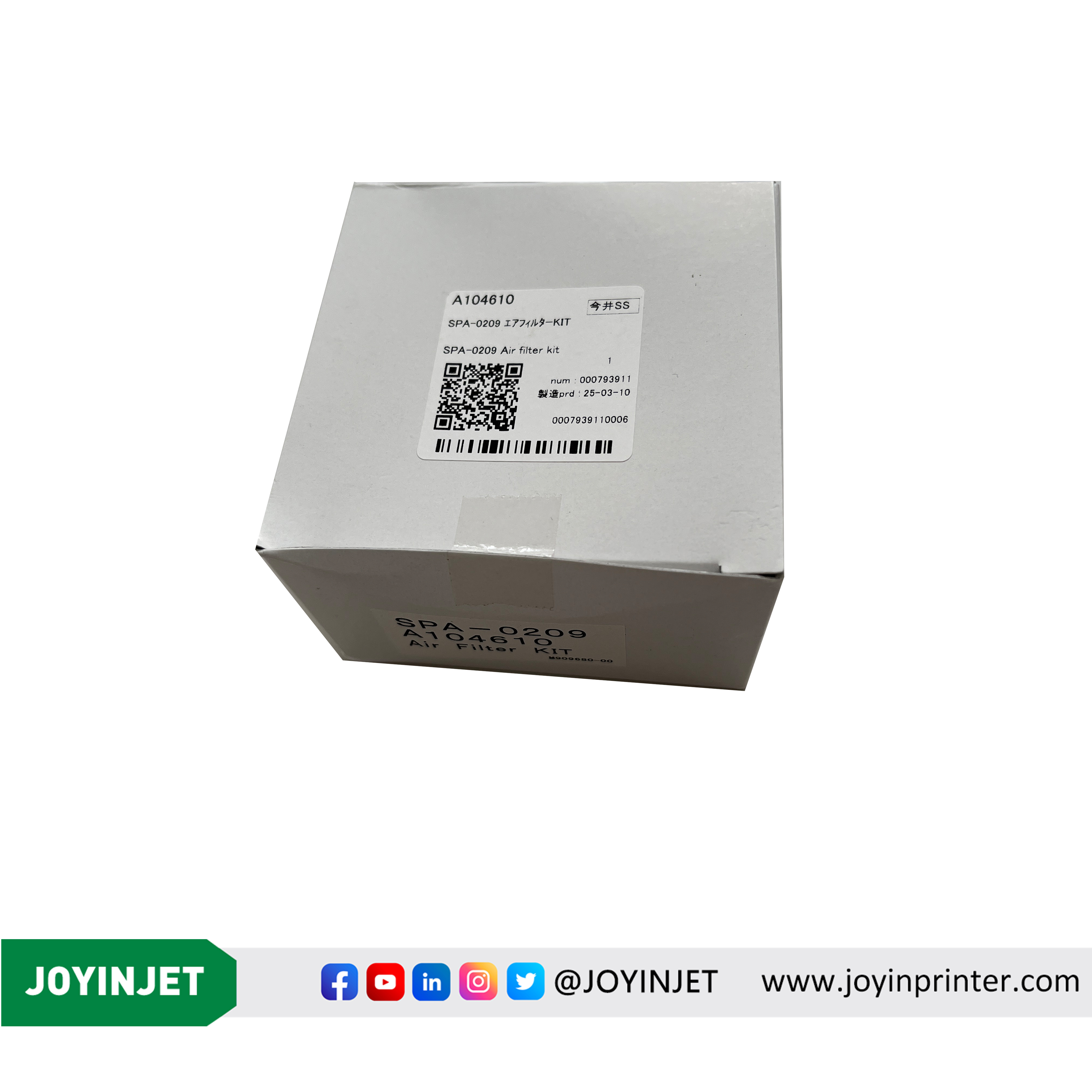 Mimaki A104610--SPA-0209 Air Fiiter Kit