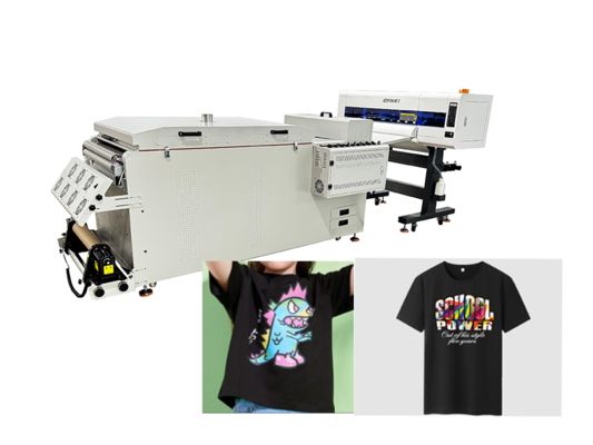 700MM DTF T-shirtprinter 4PC I3200-A1 koppen 1440dpi Direct To Film Transferprinter