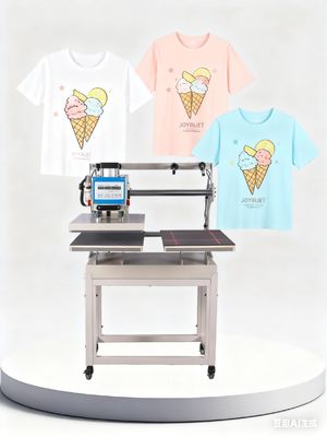 Up Sliding Pneumatic T Shirt Heat Press Machine 60*40cm With Infrared Positioning