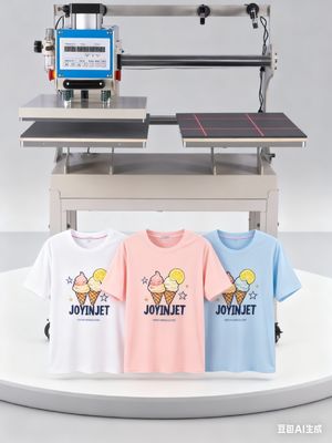 Infrared Positioning Pneumatic Heat Press Ergonomic Heating Plate System