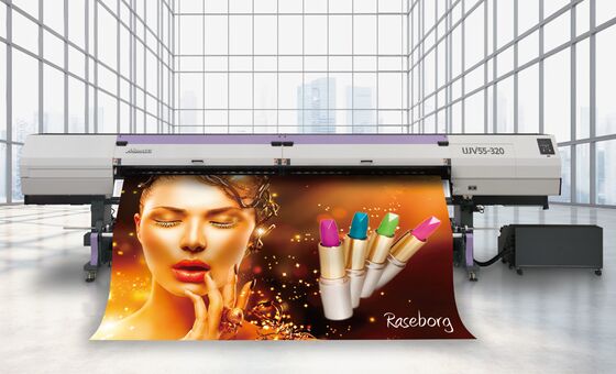 Mimaki UJV55-320 3.2M Wide Format UV Inkjet Printer High Speed LED UV Printer for Sign Graphics & Advertising