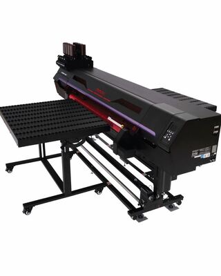 Mimaki UJ330H-160 Mini DTF Printer with UV Inks without SVHC and CMR, Integrated RasterLink7 RIP Software, and PICT Cloud-Based Monitoring Platform